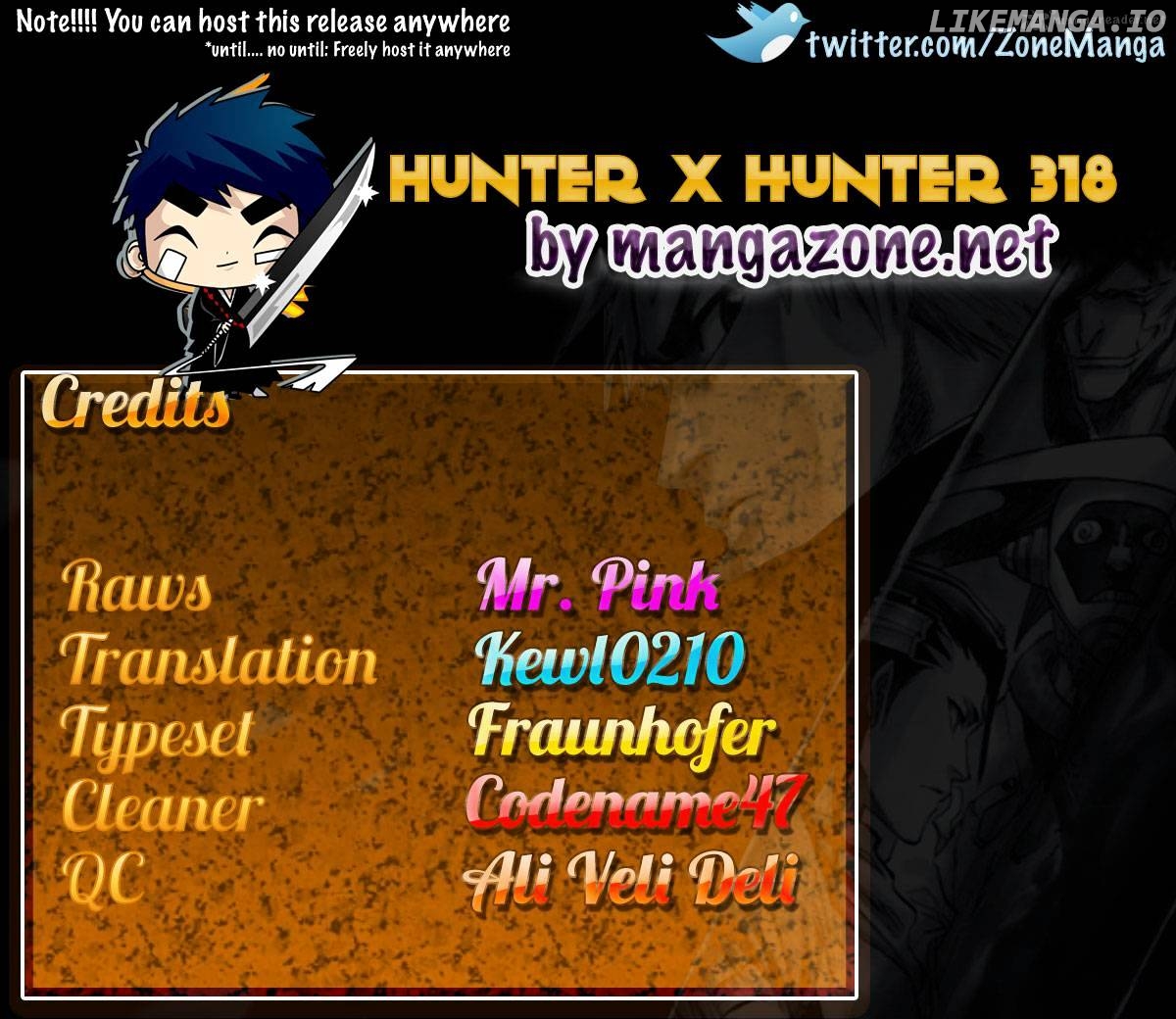 Hunter x Hunter, Chapter 318 image 15